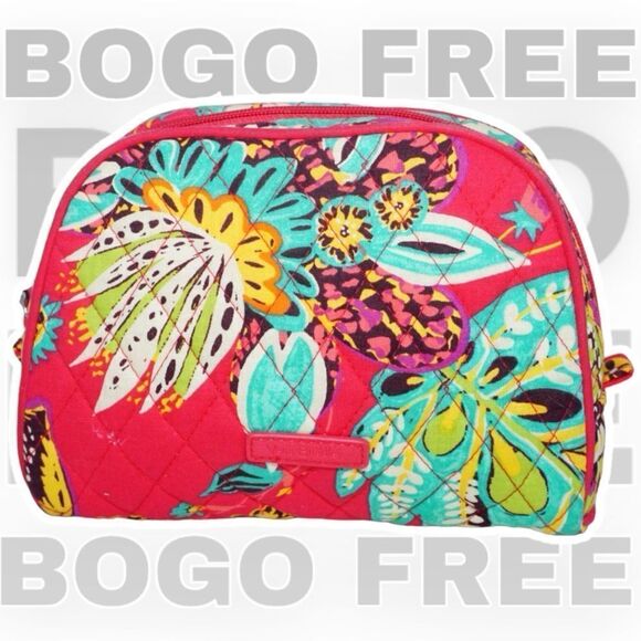 Vera Bradley BOGO FREE SALE Small Cosmetic Bag in Rumba - Picture 1 of 9